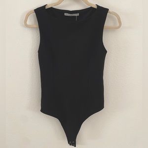 NWT Abercrombie & Fitch Black Shell Bodysuit